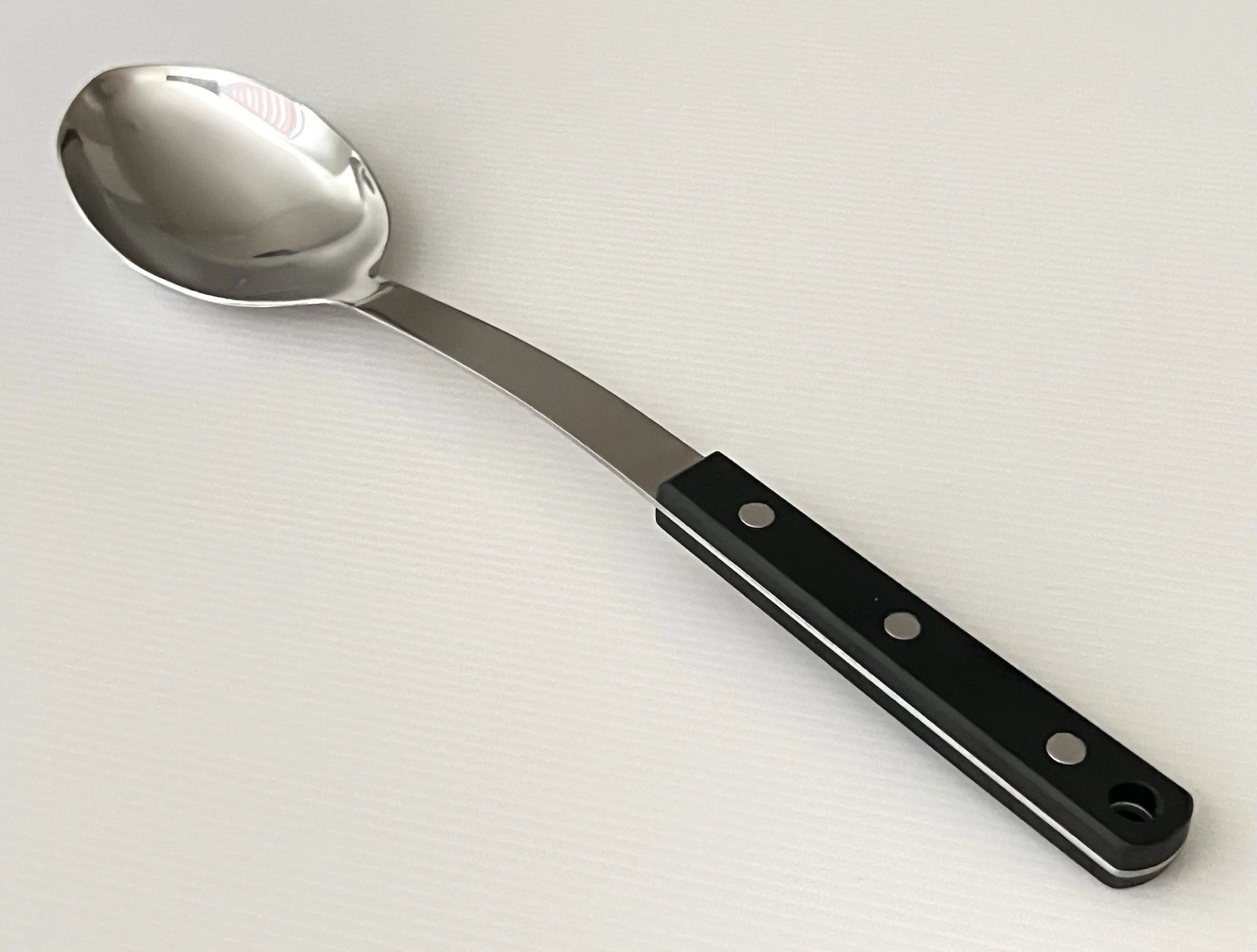 MSE Martha Stewart Everyday 18/8 Stainless Serving Spoon with Riveted Handle