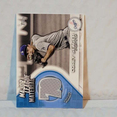 2021 Topps Corey Seager Major League Materials Jersey MLM-CS