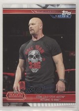 2019 Topps WWE Road to Wrestlemania Steve Austin Stone Cold Returns #21 HOF 0l2