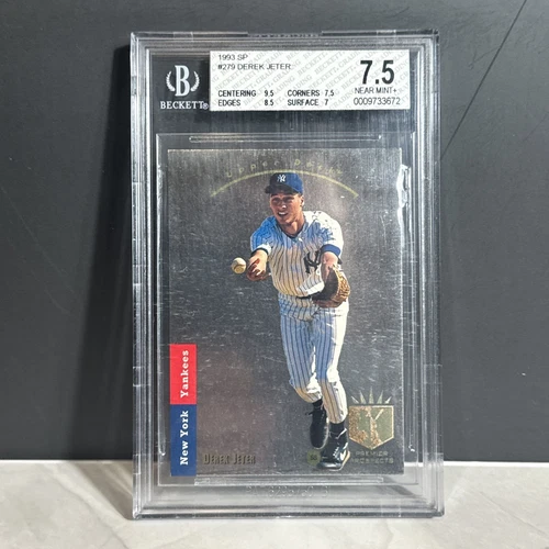 1993 SP #279 Derek Jeter BGS 7.5 * Rookie!