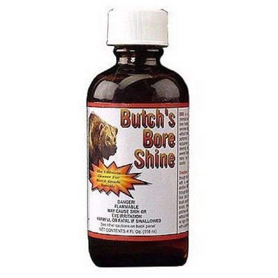 Butchs Bore Shine 3.75 Oz Bottle Premier Barrel Cleaner - 02937