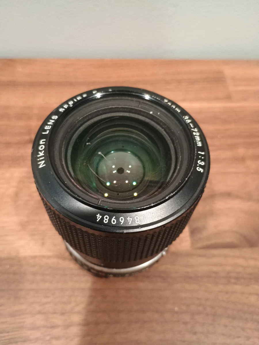 Nikon f/3.5 Camera Lenses 36-72mm Focal for sale | eBay