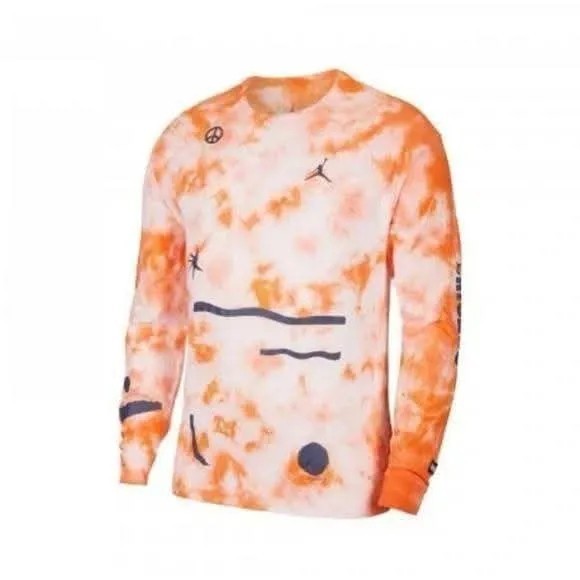 Air Jordan Chicago AllStar Artist Series Cody Hudson Tie-Dye Tshirt-Sz Large-New