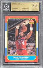 1986-87 FLEER #7 CHARLES BARKLEY BGS 9.5