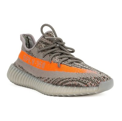 Yeezy Boost 350 V2 'Beluga Reflective Size 8M US Gray/Orange