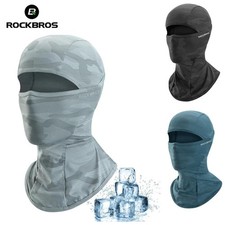 ROCKBROS 3 Pack Balaclava Sun UV Protection Hood Breathable Full Head Face Mask