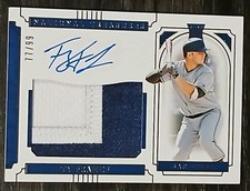 2019 National Treasures Material Signatures SP #77/99 TY FRANCE #59 Rookie Card!. rookie card picture