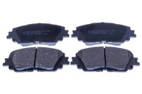 Vorderachse Denckermann B111482 Bremsbelagsatz, Scheibenbremse FüR Lexus,Toyota