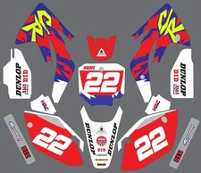Graphic kit for Honda CRF150R CRF 150R 2007-2019 decals stickers