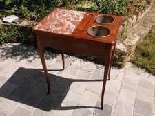 André MAILFERT table rafraîchissoir merisier bois fruitier Louis XV Transition