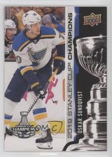 2019 Upper Deck Stanley Cup Champions Oskar Sundqvist #9 k4s