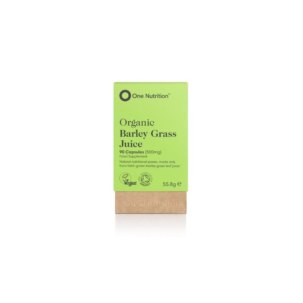 One Nutrition Barley Grass Capsules 500mg 90 capsules - 2 Pack - Image 3