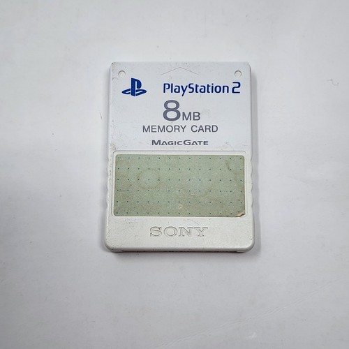 Original OEM PlayStation 2 PS2 8GB Ceramic White Memory Card (SCPH ...
