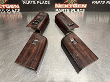 2008 FORD F350 LH & RH FRONT AND REAR DOOR WOODGRAIN WINDOW SWITCH SET OEM #633