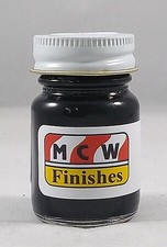 ModelCarWorld Flat Black 15ml - Hobby and Model Enamel Paint - 10005e