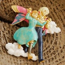 Unopened Donguri closet Howl's Moving Castle Brooch Walk in the Air Ghibli