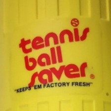 Tennis Ball Saver Container Keeps Balls Factory Fresh Pressure PSI