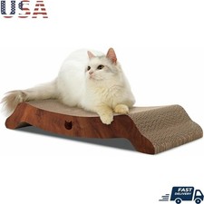 Corrugated Cat Scratcher Bed Large Indoor Lounge Durable Furniture Cats New