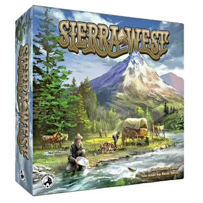 Sierra West Strategy Board Game Board and Dice Games Johnny Pac