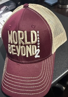 Walking Dead World Beyond Season 2 Cast & Crew Hat!  Rare & Exclusive!