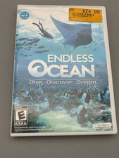 Endless Ocean Nintendo Wii, 2008 Complete In Box Tested Working