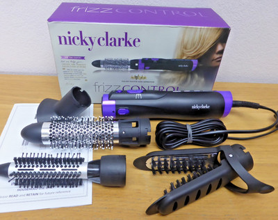 Nicky Clarke Frizz Control Ionic 1000W Föhnen Styler NHA046 Heißluftbürste GWO