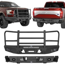 Heavy Duty Steel Frontrear Bumper Wgrille Guard For F-150 2015 2016 2017 Ford