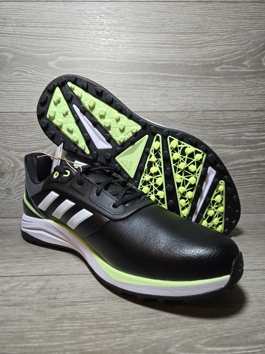 Adidas Solarmotion 24 Golf Shoes Mens Size 9 Black/White/Green IG0827 New Adidas Solarmotion 24 Black White Green Spark for sale | eBay main image 2