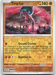 Ting-Lu 110/167 Twilight Masquerade Reverse Holo Rare