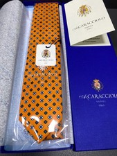 CRAVATTA UOMO NUOVA NEW SETA SILK