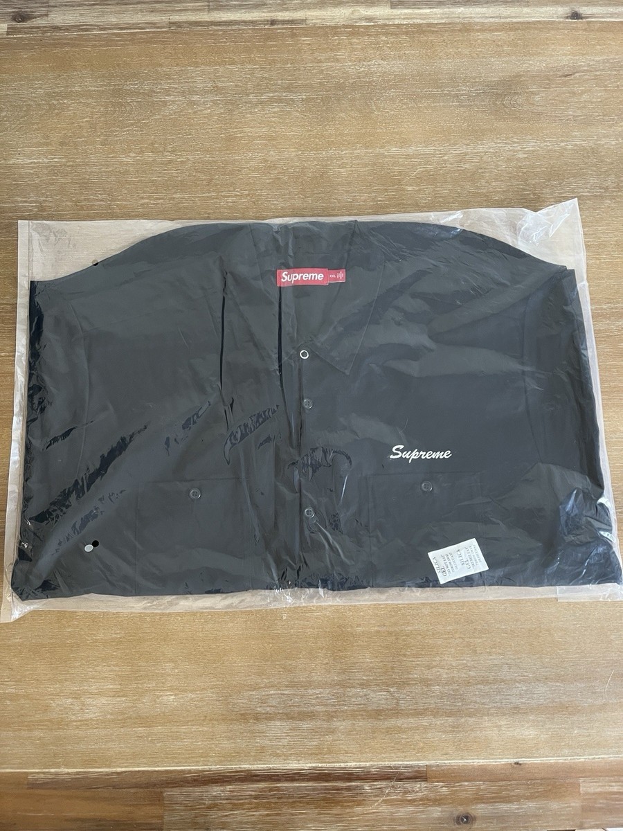 Supreme x AOI Eyes Work Shirt - Size 2XL- Black - NEW | eBay