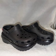 Crocs Classic Mega Crush Clog - Black