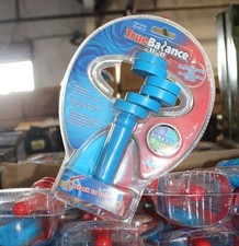 True Balance Handheld Wooden Toy by Excite "STEM" Coordination Mini - Blue