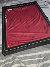 Liverpool FC Squad Signed 25/26 Shirt With Official Club COA Uk Exclusive