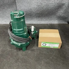 ZOELLER 270-0005 Sewage Pump 1HP 115V With 20' Cord and Switch *