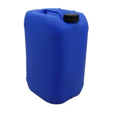 12 x 15L LITRE PLASTIC WATER CONTAINER CARRIER FOOD DRUM JERRYCAN JERRICAN USED