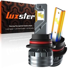 LUXSTER Punisher 9007 HB5 LED Bulbs, 60000LM Ultra Bright, Triple Copper Pipe...