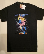 Yugioh Dark Magician Girl 100 Cotton Black Tee Size S