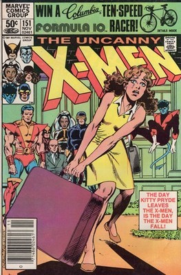 Uncanny X-Men #151 Marvel Comics 1981 VG+