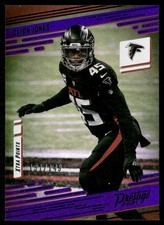 2021 Panini Prestige #36 Deion Jones Xtra Points Purple #/149
