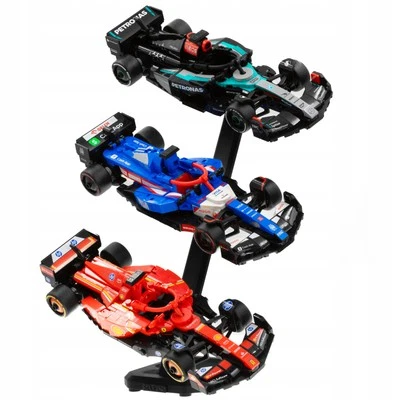 LEGO Speed Champions F1 Auto Stand | Formel Stand | 3 Ebenen