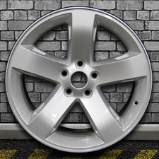 Full Face Bright Sparkle Silver Oem Wheel For 2005-2008 Dodge Magnum - 18x7.5