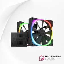 NZXT HF-2814C-DB AER RGB 2 2x 140mm RBG Fan Set Kit Twin Pack