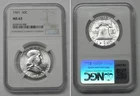 1961 Franklin Half Dollar 50c, NGC MS63  #6008
