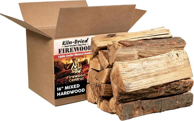Kiln-Dried PA Mixed Blend   16  Splits (Approx. 38 Lb)   Smoking Wood for Cookin