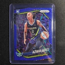 🐙ZG 2025 PANINI WNBA PRIZM BLUE VELOCITY PRIZM RC AZIAHA JAMES #83