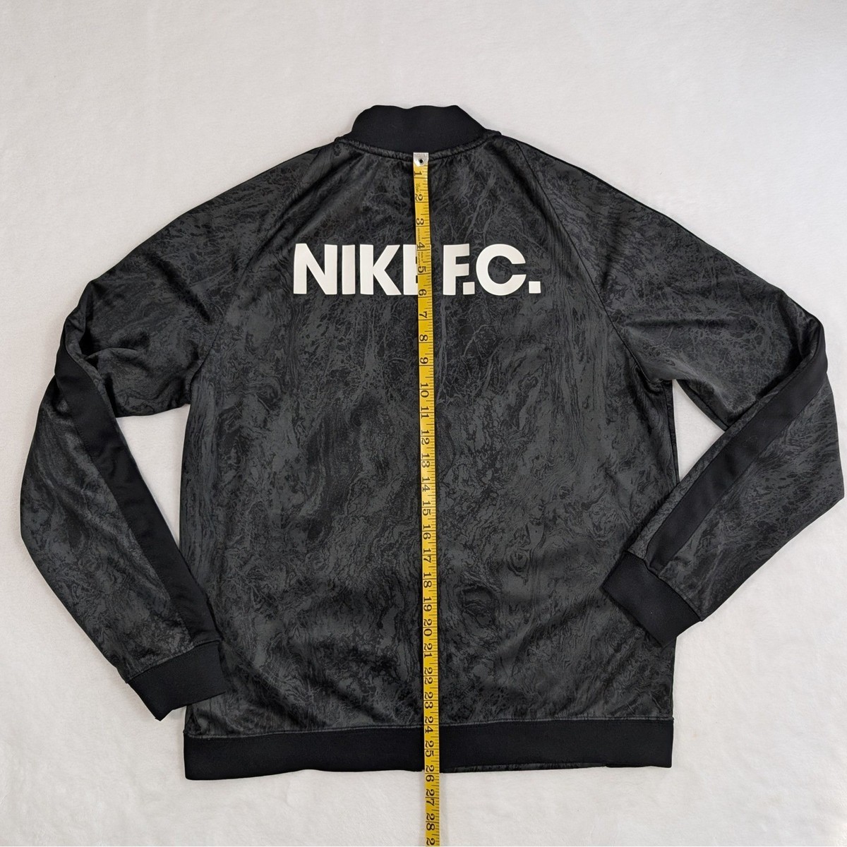 Nike Football Club FC N98 GFX Track Jacket Soccer Full Zip AOP