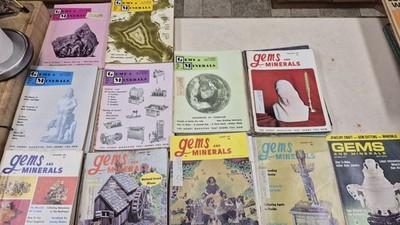 Gems And Minerals Magazine Lot Of 92 Mags Dated Between 1961 - 1973