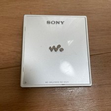 SONY MZ-E620 MiniDisc Player Silver Digital Amp G-Protection Tested from JAPAN