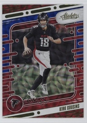 2024 Panini Absolute Red White & Blue Kaleidoscope Kirk Cousins #4 1se7